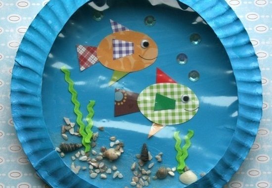 Create This Cute Aquarium Diorama with Your Kids This Summer!
