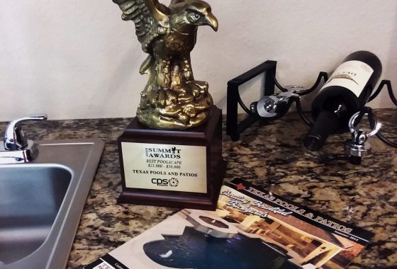 Texas Pools & Patios Takes Home Best Poolscape Award